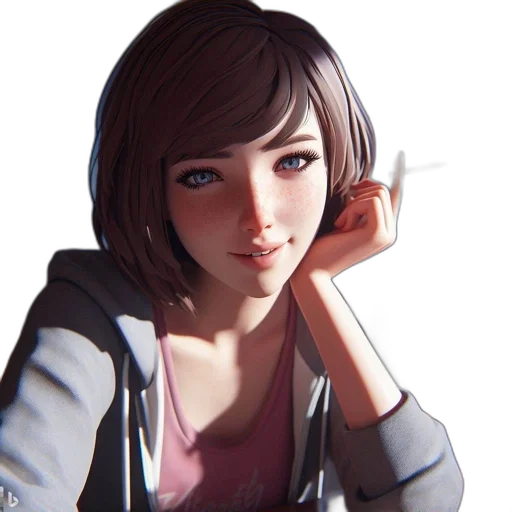 face, jacket, robot, staff transparent PNG cut-out