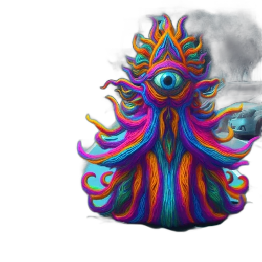 mask, creature, crown, dragon transparent PNG cut-out