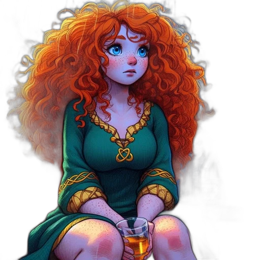 dress, jewelry, fantasy art, concept art transparent PNG cut-out