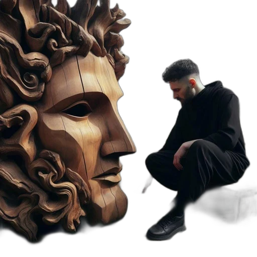 mask, face, crown, hair transparent PNG cut-out