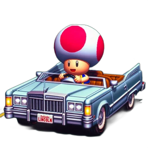 car, hat, weapon, animal transparent PNG cut-out