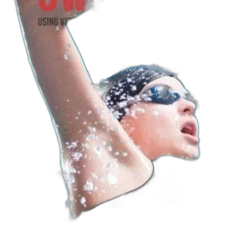 photorealistic, 3d render, underwater, swimming transparent PNG cut-out