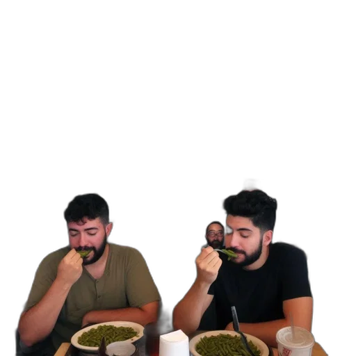 food, mask, concept art, pixel art transparent PNG cut-out