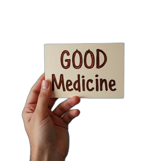 clap, says, good, medicine transparent PNG cut-out