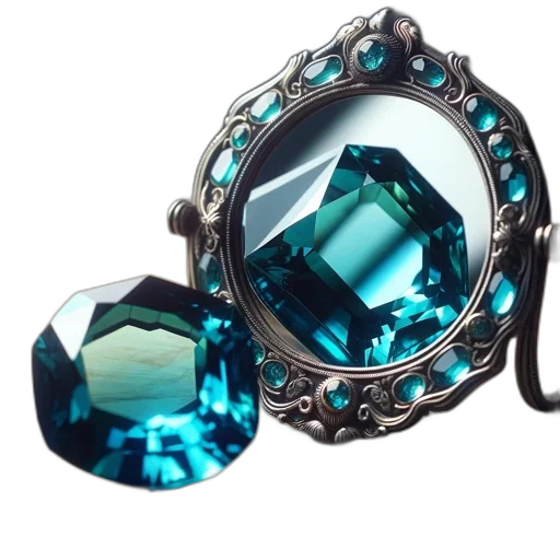 jewelry, crown, blue, elaborate transparent PNG cut-out
