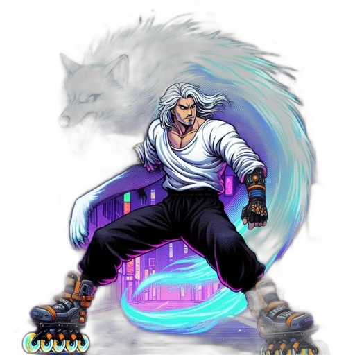 concept art, cyberpunk, fantasy art, pixel art transparent PNG cut-out
