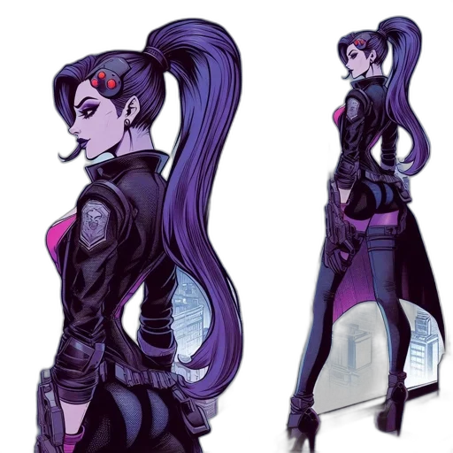 concept art, fantasy art, cyberpunk, comic book art transparent PNG cut-out