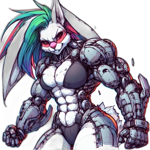 robot, dragon, animal, cyberpunk transparent PNG cut-out