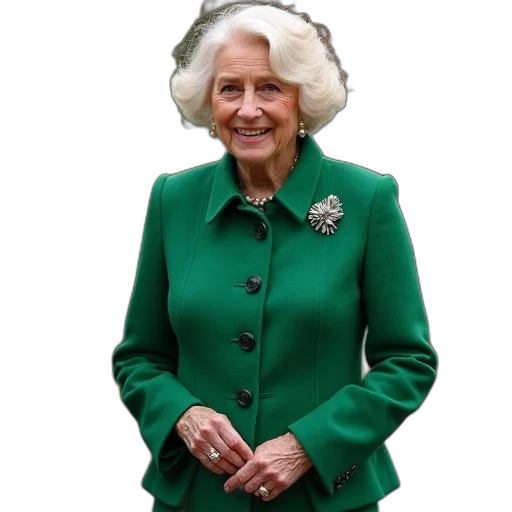 crown, jacket, staff, hat transparent PNG cut-out