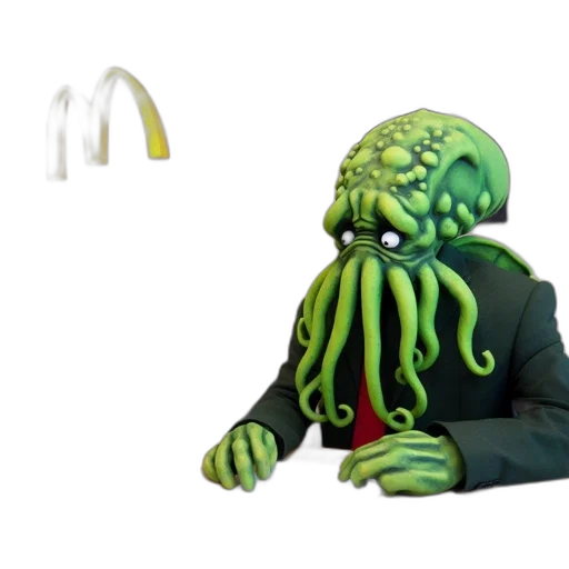 creature, mask, concept art, 3d render transparent PNG cut-out