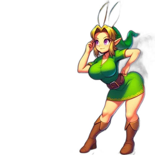dress, staff, weapon, pixel art transparent PNG cut-out