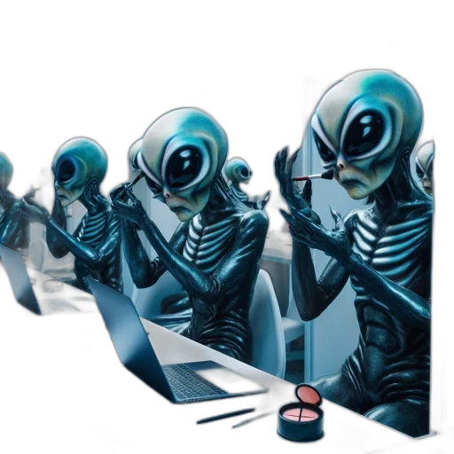 robot, concept art, comic book art, fantasy art transparent PNG cut-out