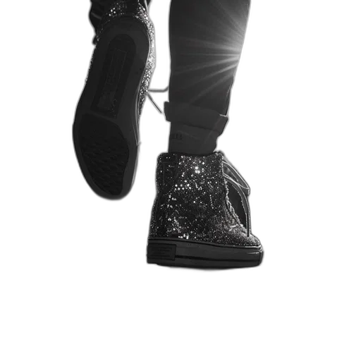 shoes, jacket, 3d render, concept art transparent PNG cut-out