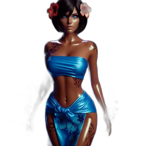 dress, concept art, fantasy art, comic book art transparent PNG cut-out