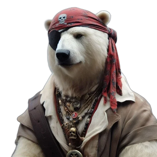 animal, staff, hat, jacket transparent PNG cut-out