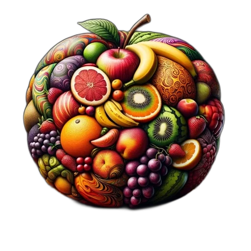 food, crown, jewelry, photorealistic transparent PNG cut-out