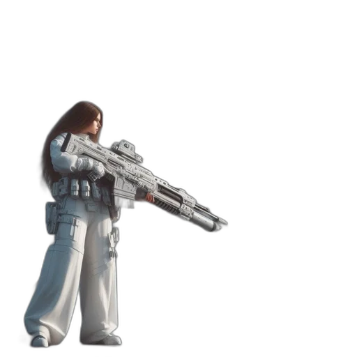 weapon, staff, robot, jacket transparent PNG cut-out