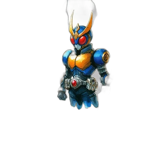 robot, weapon, mask, staff transparent PNG cut-out