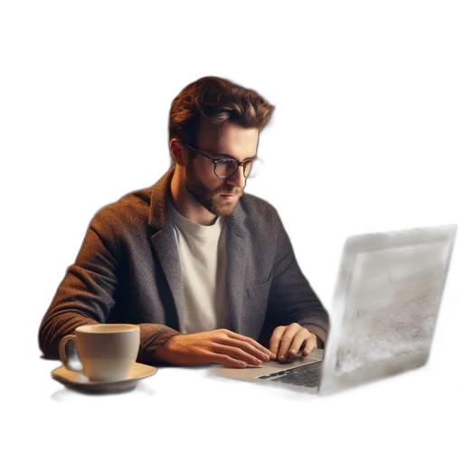 staff, face, jacket, furniture transparent PNG cut-out
