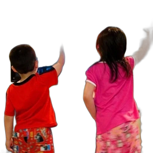 3d render, photorealistic, boy, red transparent PNG cut-out