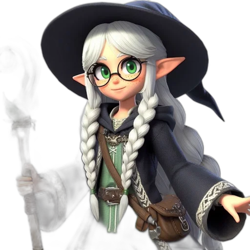 staff, weapon, hat, dragon transparent PNG cut-out
