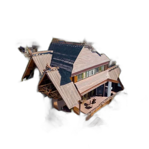 building, furniture, umbrella, robot transparent PNG cut-out