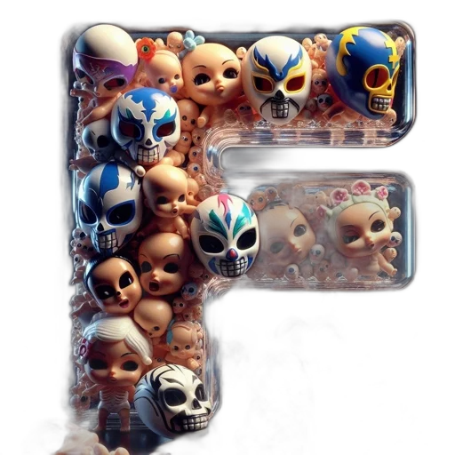 mask, face, robot, 3d render transparent PNG cut-out
