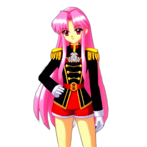 staff, dress, jacket, pixel art transparent PNG cut-out