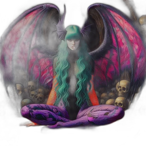 dragon, fantasy art, concept art, photorealistic transparent PNG cut-out
