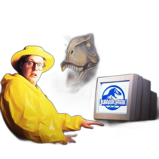 animal, creature, hat, jacket transparent PNG cut-out