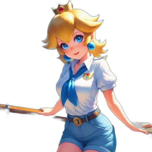 staff, weapon, crown, dress transparent PNG cut-out
