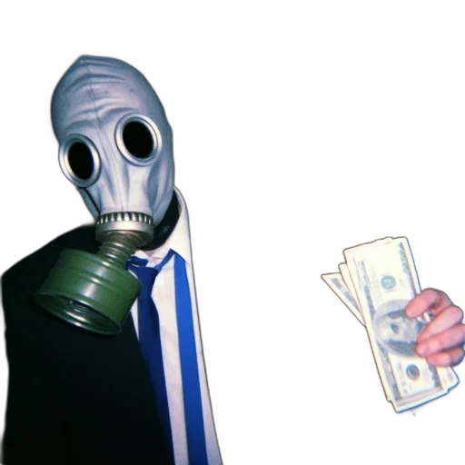 mask, robot, jacket, face transparent PNG cut-out