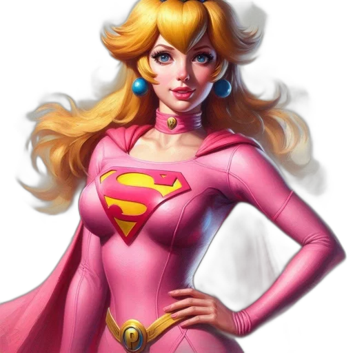 comic book art, concept art, fantasy art, photorealistic transparent PNG cut-out