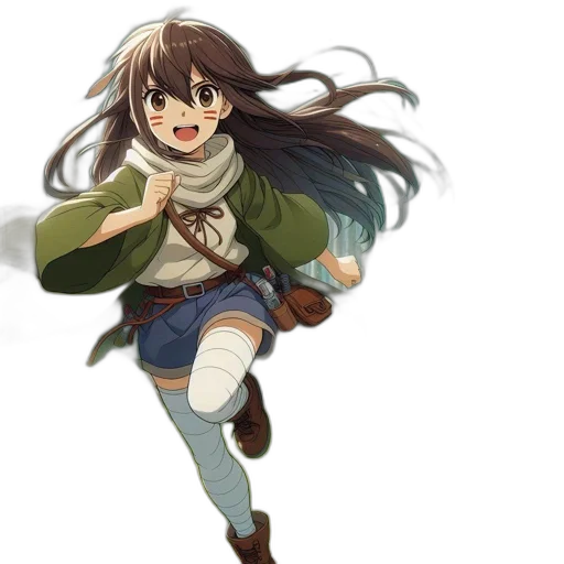 weapon, sword, staff, jacket transparent PNG cut-out