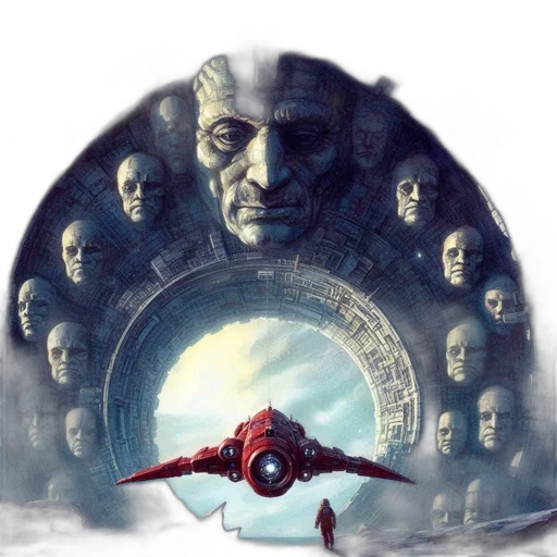 face, mask, concept art, comic book art transparent PNG cut-out