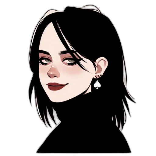 face, staff, jewelry, jacket transparent PNG cut-out