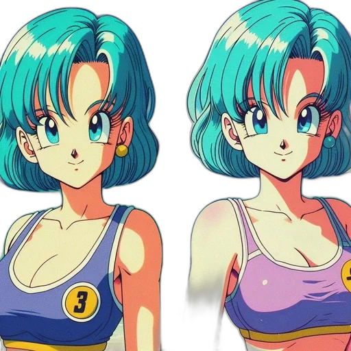 anime, concept art, pixel art, vaporwave transparent PNG cut-out