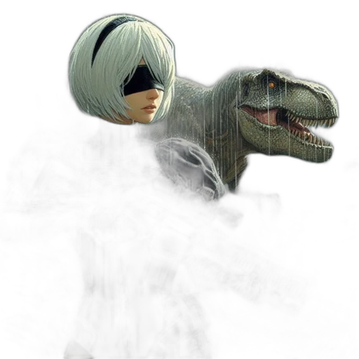mask, dragon, creature, robot transparent PNG cut-out