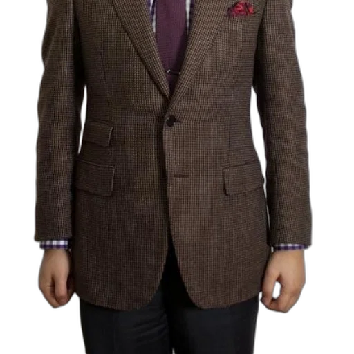 jacket, earth tones, dark, person transparent PNG cut-out