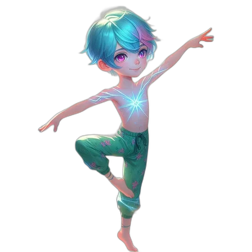 creature, staff, robot, anime transparent PNG cut-out