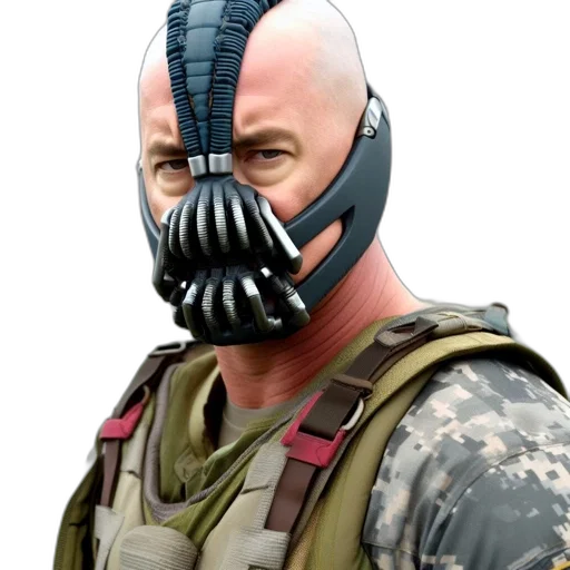 mask, face, concept art, comic book art transparent PNG cut-out