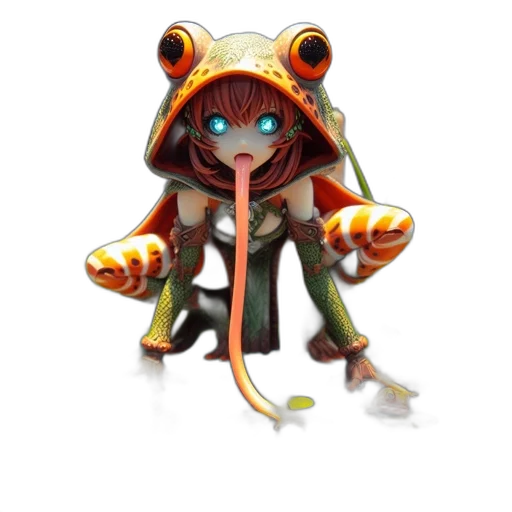 dragon, staff, creature, jacket transparent PNG cut-out
