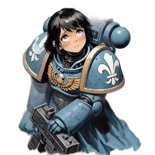 weapon, robot, staff, sword transparent PNG cut-out