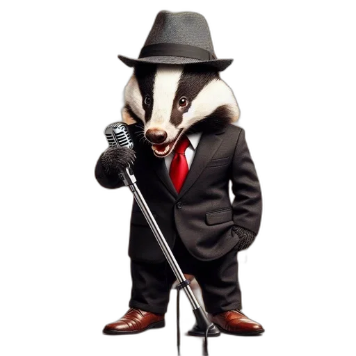 staff, animal, jacket, hat transparent PNG cut-out