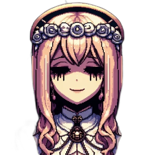 crown, staff, face, dress transparent PNG cut-out
