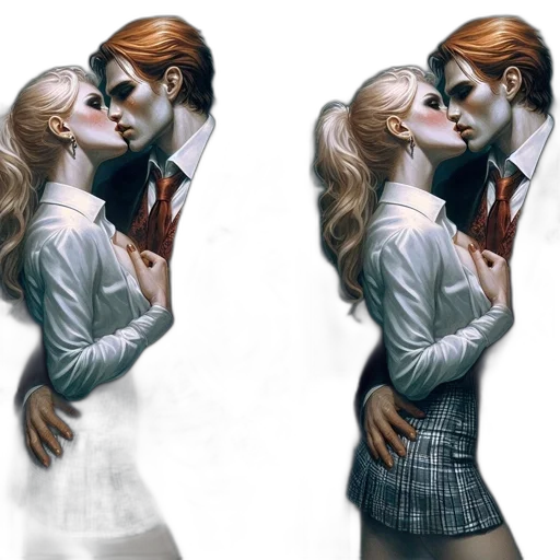 comic book art, concept art, fantasy art, photorealistic transparent PNG cut-out