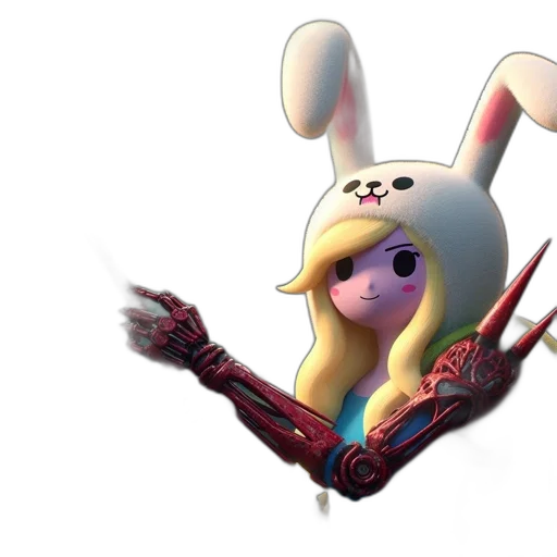 weapon, staff, concept art, 3d render transparent PNG cut-out