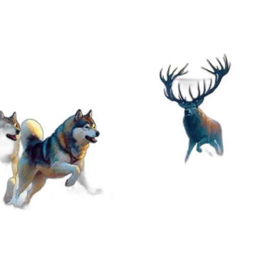 animal, creature, concept art, 3d render transparent PNG cut-out