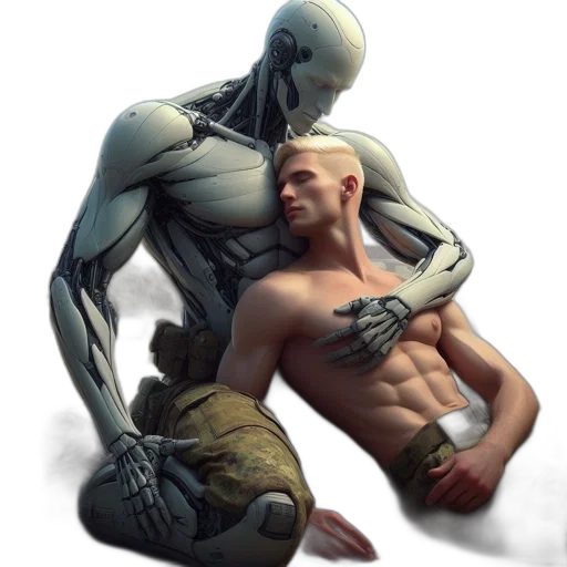 robot, creature, weapon, concept art transparent PNG cut-out
