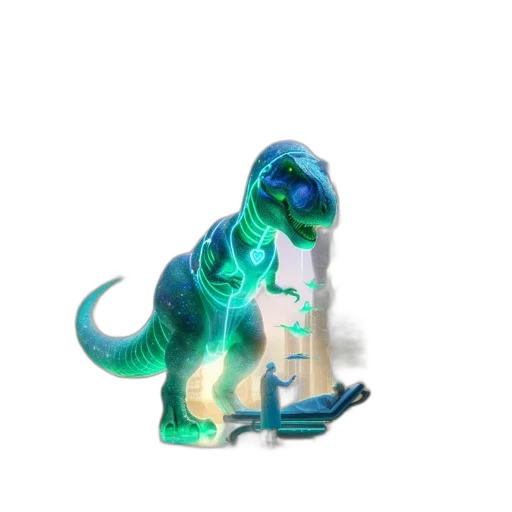 dragon, creature, animal, staff transparent PNG cut-out